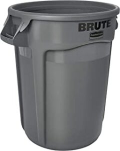 Contenedor de Basura Brute 121 Litros Gris